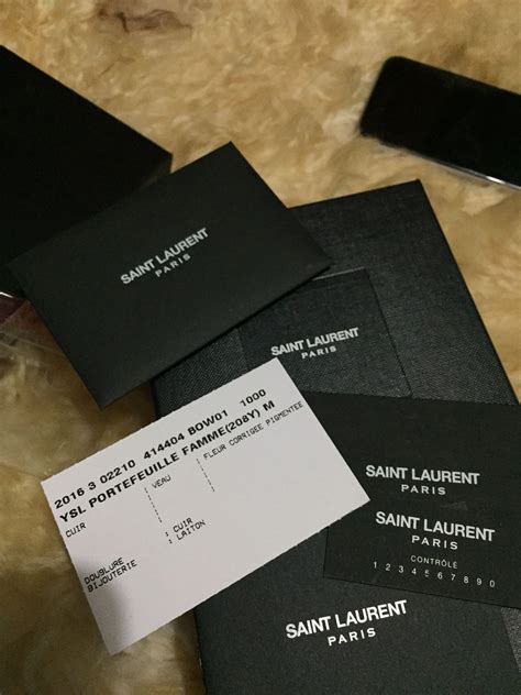 ysl bag authenticity check